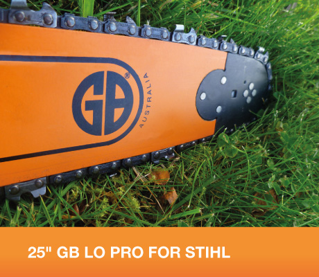 SNHL25-50WR 25" GB Lo Pro Milling Bar For Stihl 044, 045, 046, 048, 064, 065, 066, MS440, MS441, MS460, MS461, MS650, MS660, MS661 3/8 Lo Pro .050 84 drive links